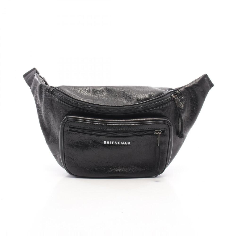 Balenciaga Explorer Belt Pack Graffiti Waist Bag Body Handbag Leather Women's...